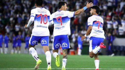   Fernando Zampedri y Jimmy Martínez salvaron a la UC en el empate ante Everton en el Claro Arena 