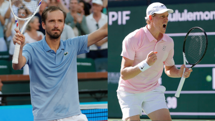   ¿Cuándo y dónde ver la final de Indian Wells entre Medvedev y Sinner? 