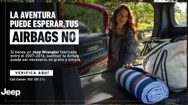 Airbags Takata: Stellantis refuerza el llamado a propietarios a verificar sus vehículos