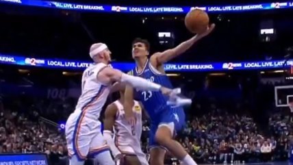   [VIDEO] Jugador de la NBA intentó hacer un bloqueo con su zapatilla 