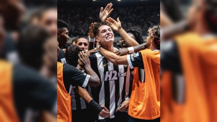   [VIDEO] Iván Román anotó el gol de la victoria de Atlético Mineiro sobre Sao Paulo 