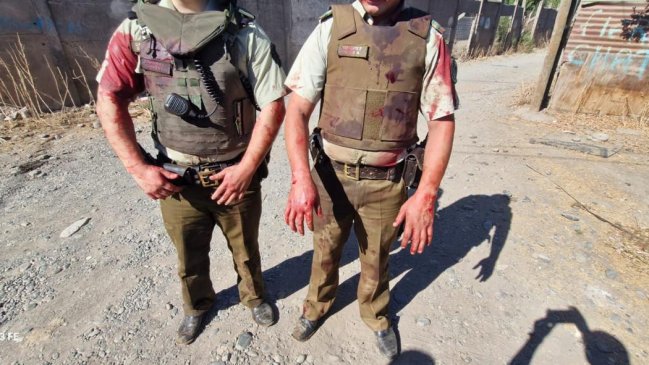 Delincuente agredió a su abuela y mordió a carabineros que fueron a detenerlo