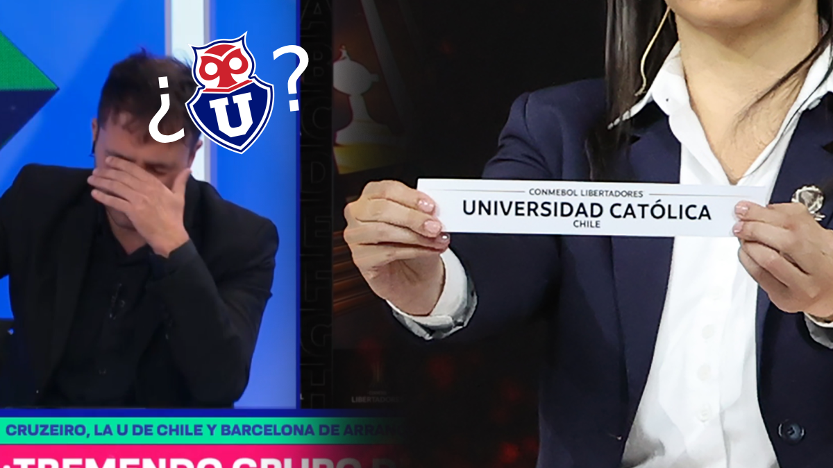 [VIDEO] Comentaristas argentinos confundieron a U. Católica con la U tras sorteo de Libertadores