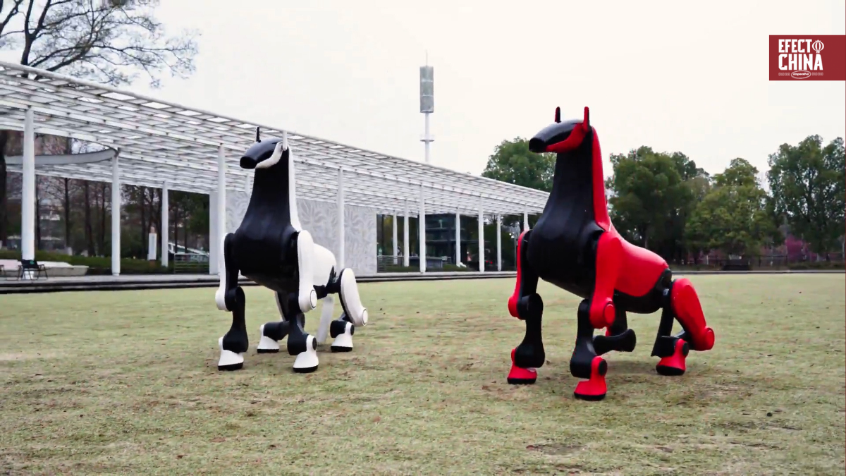 ¿Un caballo robot? China muestra su nueva apuesta tecnológica
