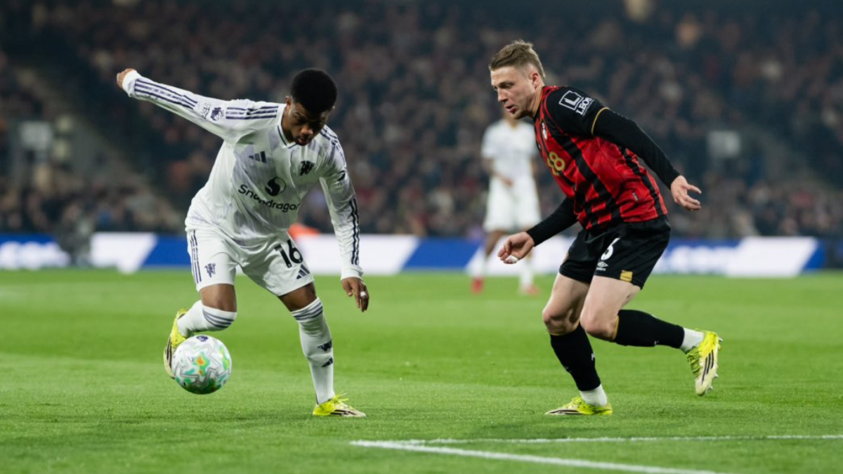 Manchester United lamentó un empate con Bournemouth en la Premier