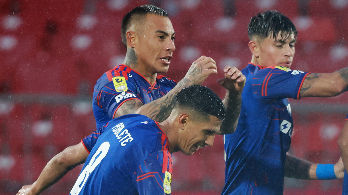 [VIDEO] Eduardo Vargas anotó para poner en igualdad el choque de la U y La Serena