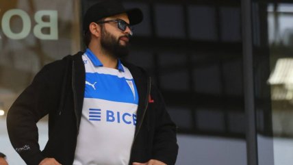   Expresidente Gabriel Boric disfrutó triunfo de la UC en Claro Arena 