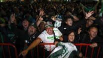 Hinchas de Santiago Wanderers colmaron las calles de Valparaíso para celebrar la Libertadores sub 20