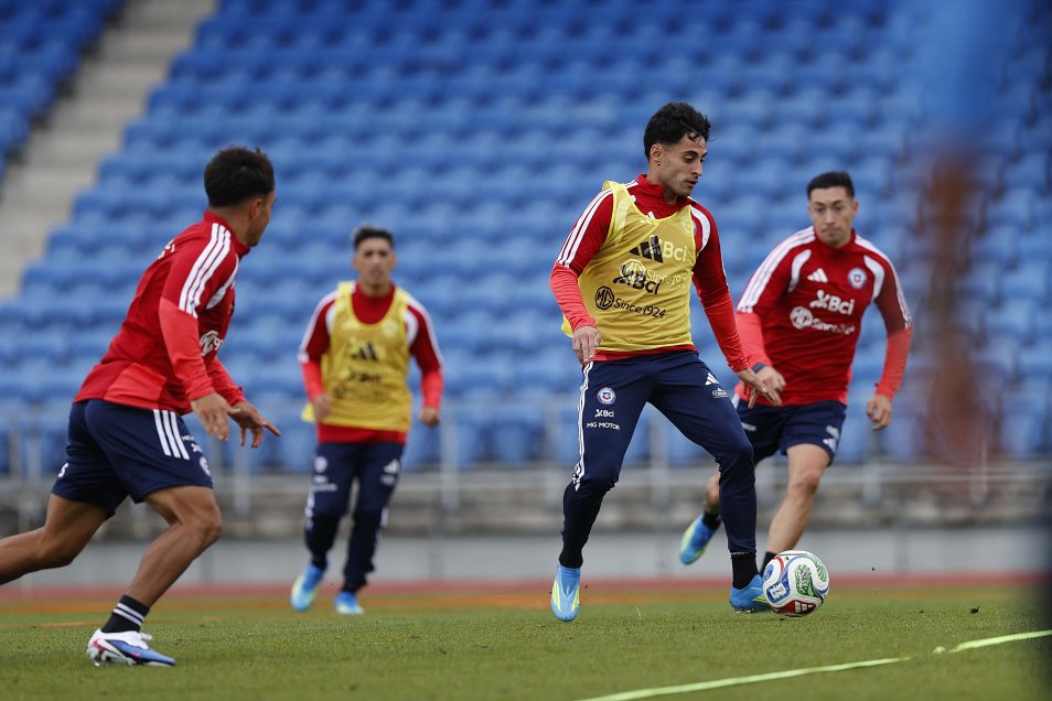 La Roja tuvo su segunda jornada de trabajos de cara al amistoso con Cabo Verde