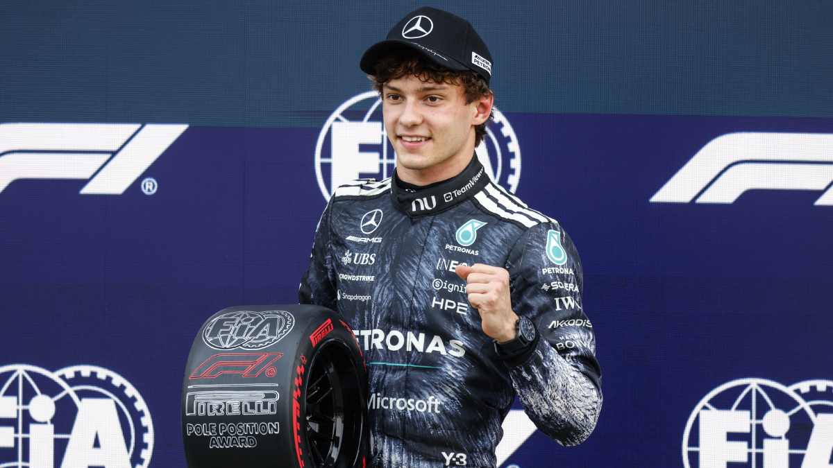 Antonelli repitió "pole position" y saldrá primero en el GP de Japón