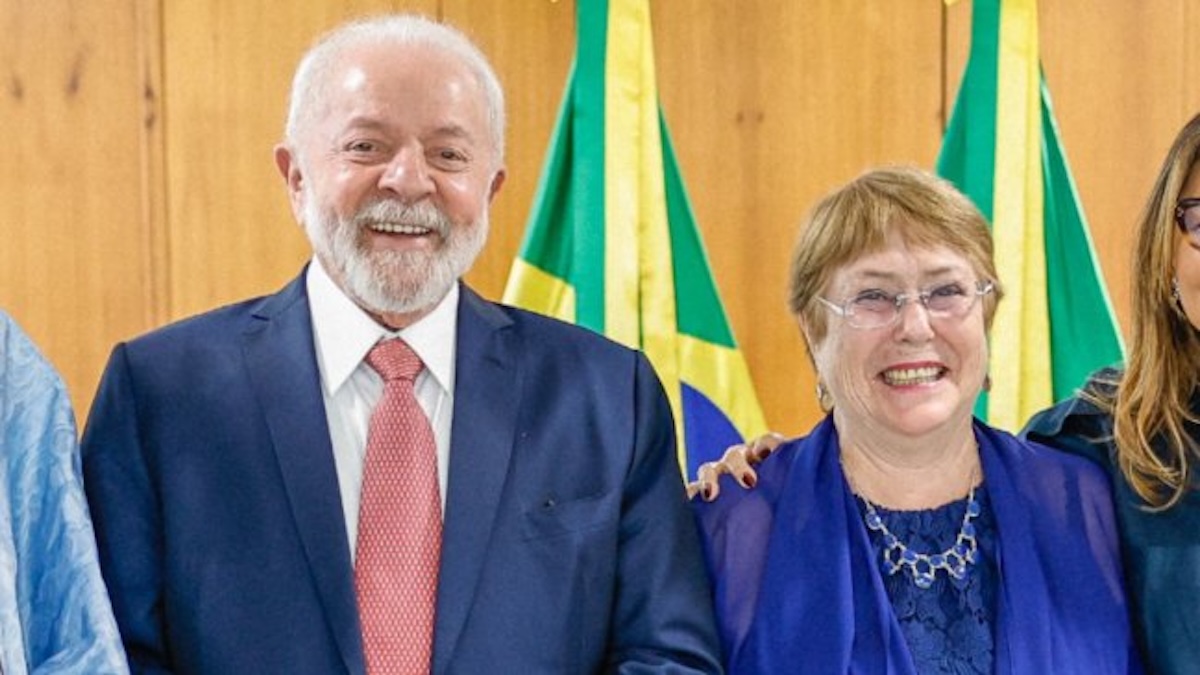 Lula respalda a Bachelet y confirma su apoyo para liderar la ONU: "Posee todas las credenciales"