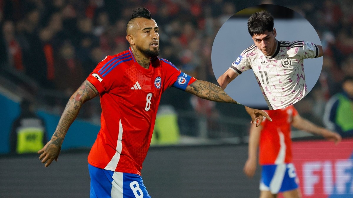 Arturo Vidal envió un recado a Darío Osorio: "En la selección no lo veo suelto"