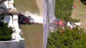[VIDEO] Atravesó la barrera: El fuerte accidente en plena práctica de la IndyCar