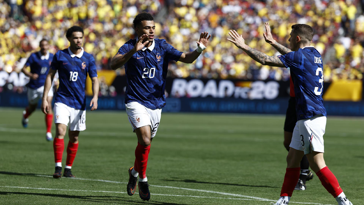 Francia continúo con su racha de triunfos tras vencer a Colombia en amistoso