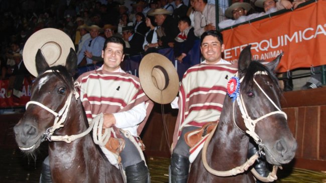 Martín Durán y Pablo Pino son los nuevos monarcas del rodeo chileno