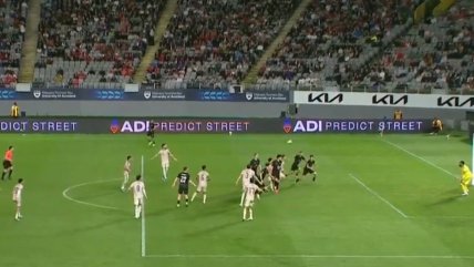 [VIDEO] Con revisión del VAR: Nueva Zelanda anotó el segundo ante La Roja al final del primer tiempo