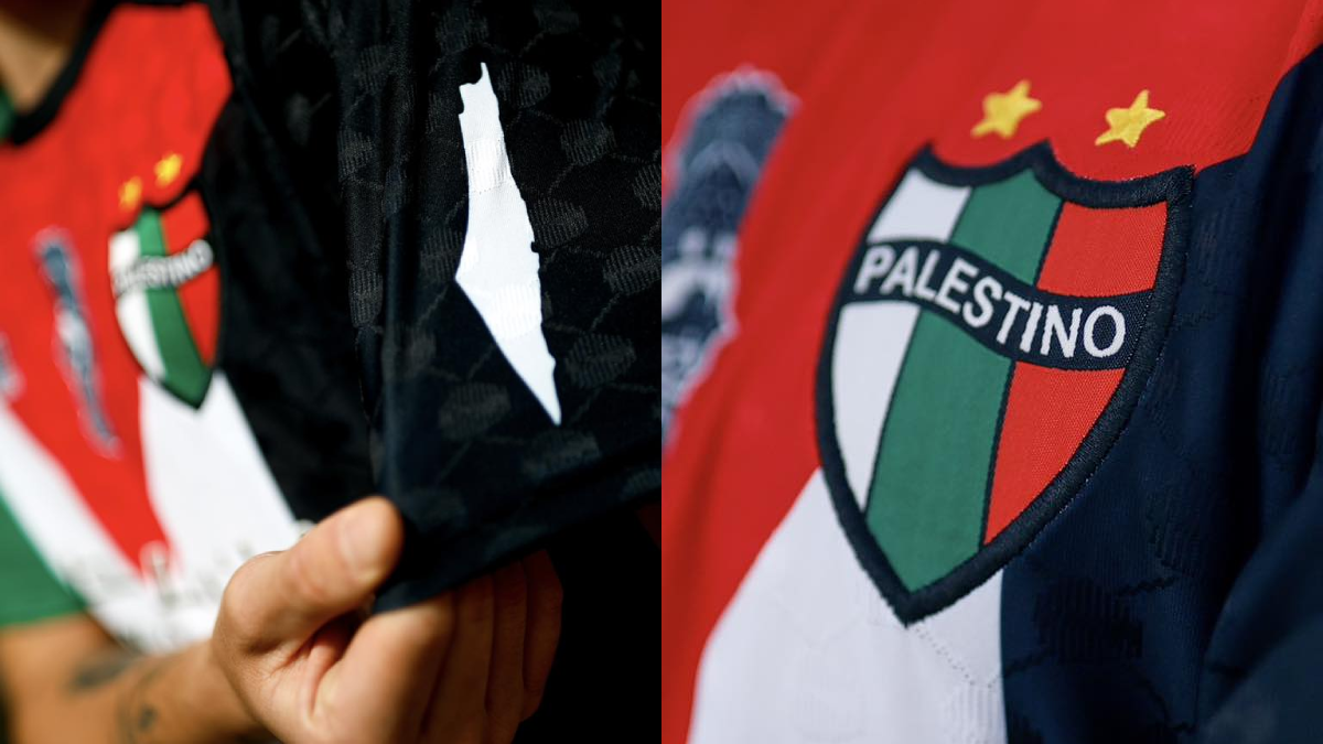 "Identidad": Los detalles de la nueva camiseta conmemorativa de Palestino