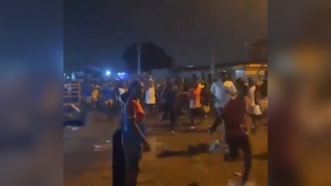 [VIDEO] Hinchas de RD del Congo celebraron bajo la lluvia tras histórica clasificación al Mundial