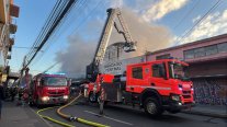 Concepción: Incendio en Galería Las Palmas deja más de 10 locales afectados