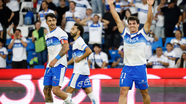 [VIDEOS] La UC se desató ante Palestino con cuatro goles en el segundo tiempo