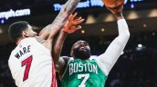 Boston Celtics aplastó a los Heat con un primer cuarto histórico