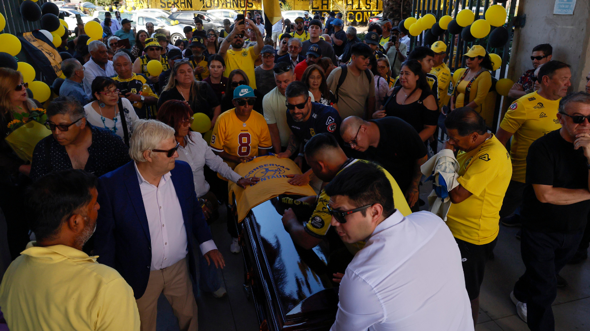 San Luis despidió a "Pititore" Cabrera con velorio en el Estadio "Lucio Fariña"