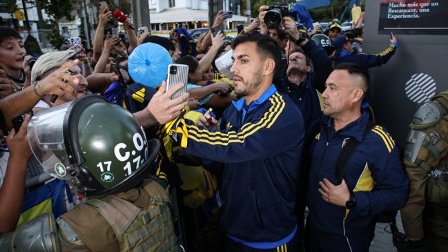 [VIDEOS] Boca Juniors tuvo un multitudinario recibimiento de cara al duelo con la UC