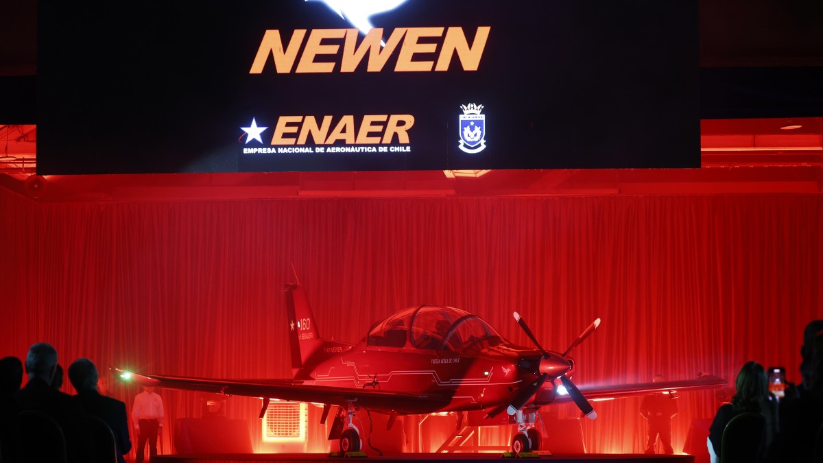 T-40 Newén: el nuevo avión de instrucción de la FACh, hecho en Chile