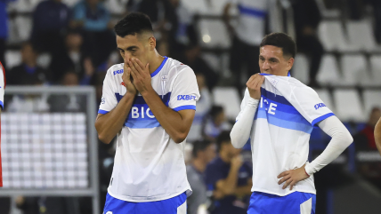   Universidad Católica sufrió ante Boca Juniors su primera caída del año en el Claro Arena 