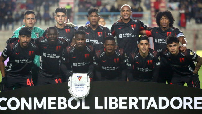 Cornejo fue titular en el esforzado debut triunfal de Liga de Quito por la Libertadores