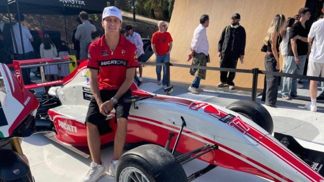 Clemente Huerta competirá este fin de semana en la Fórmula 4 de Estados Unidos