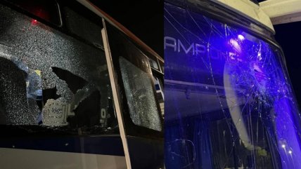   Periodista argentino denunció múltiples ataques a buses con hinchas de Boca Juniors 