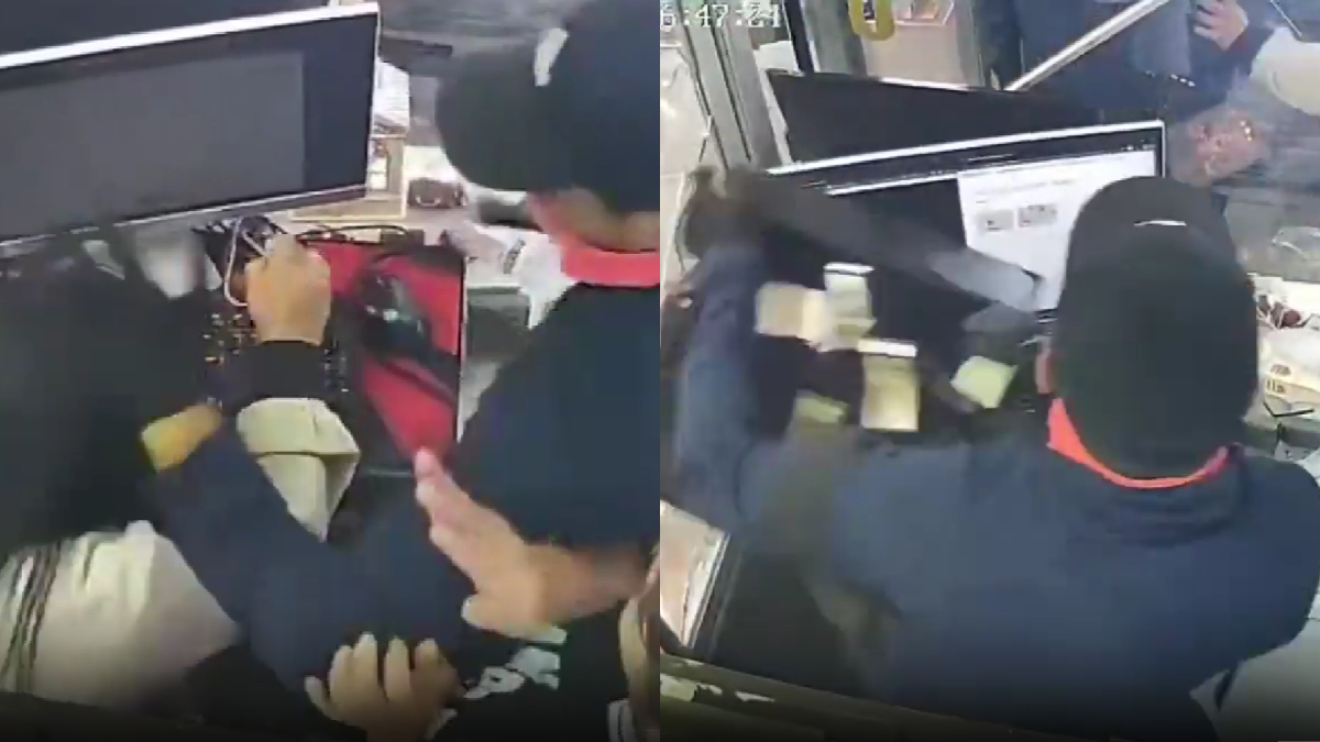 Así fue el feroz robo a la joyería en el Mall Arauco Estación