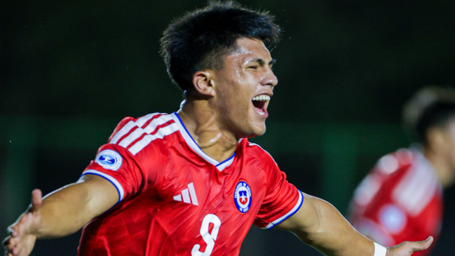 [VIDEO] Amaro Pérez adelantó a La Roja frente a Paraguay en el Sudamericano Sub 17
