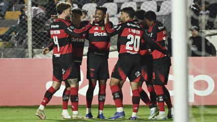   Sin el lesionado Pulgar: Flamengo comenzó la defensa de la Libertadores con triunfo ante Cusco 