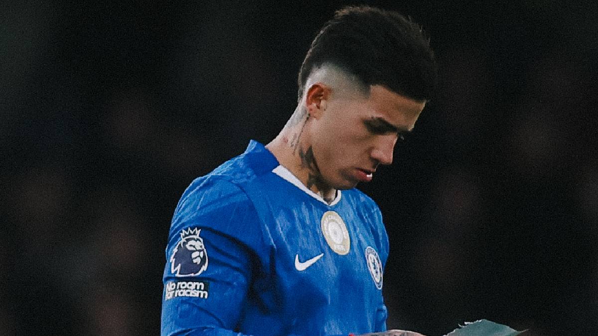 Enzo Fernández se disculpó con Chelsea, pero quedó fuera del duelo ante Manchester City