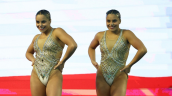 Gemelas García sumaron nuevo oro para Chile en el Panamericano de natación artística