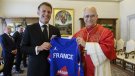 León XIV recibió en el Vaticano al presidente de Francia