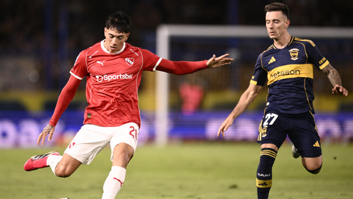   Maximiliano Gutiérrez fue titular en el polémico empate de Independiente ante Boca 