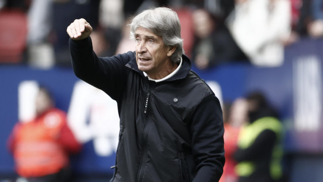 Manuel Pellegrini y el empate de Betis: Es preocupante que sean ya siete partidos sin triunfos