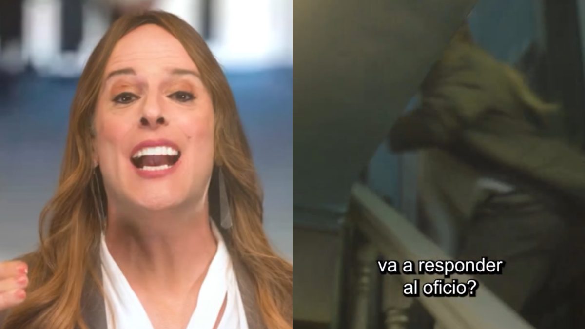 Stefan Kramer estrenó imitación de la vocera Mara Sedini