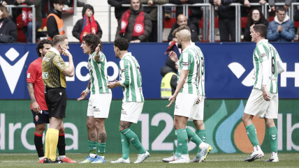 Betis de Pellegrini empató ante Osasuna y acumuló siete partidos sin ganar en La Liga