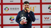 Rodrigo Rojas se coronó campeón en la Premier League de Karate en China