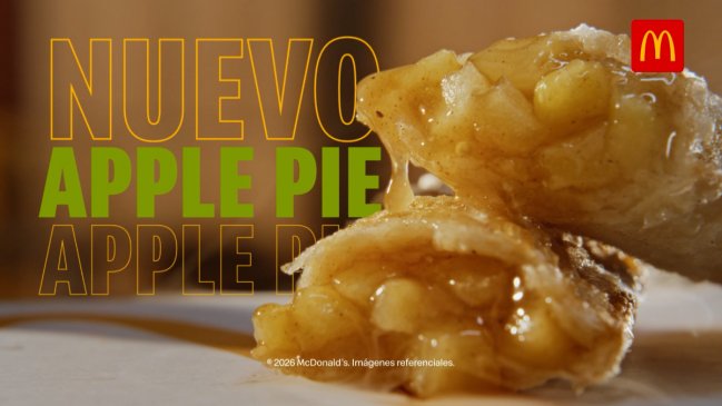 ¡Llega el Apple Pie a McDonald’s para sumar una opción dulce a su menú!