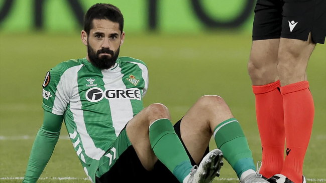Isco avanza en su recuperación y asoma como opción para Pellegrini en Betis