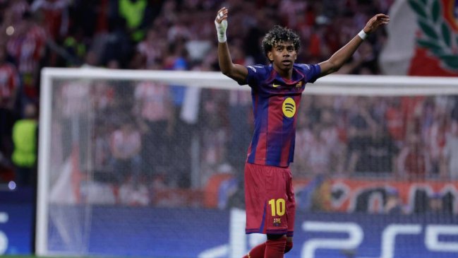 [VIDEO] Lamine Yamal alimentó la ilusión de FC Barcelona con gol a los 4 minutos ante Atlético