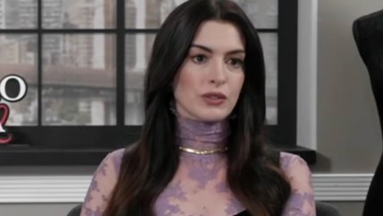  Anne Hathaway habló sobre la libertad de expresión en Chile 