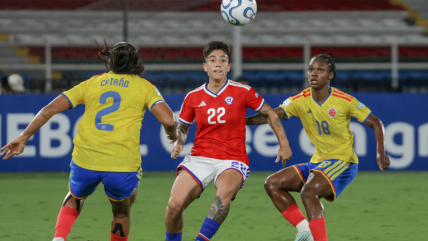  La Roja Femenina perdió con Colombia por la Liga de Naciones  
