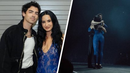   El reencuentro de Demi Lovato y Joe Jonas reviviendo un clásico de 