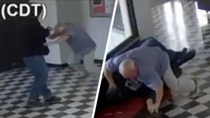 Director frustró tiroteo tras abalanzarse sobre sujeto que ingresó armado a colegio de EEUU